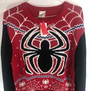 Marvel Spider-Man Ugly X-Mas Sweater XL
